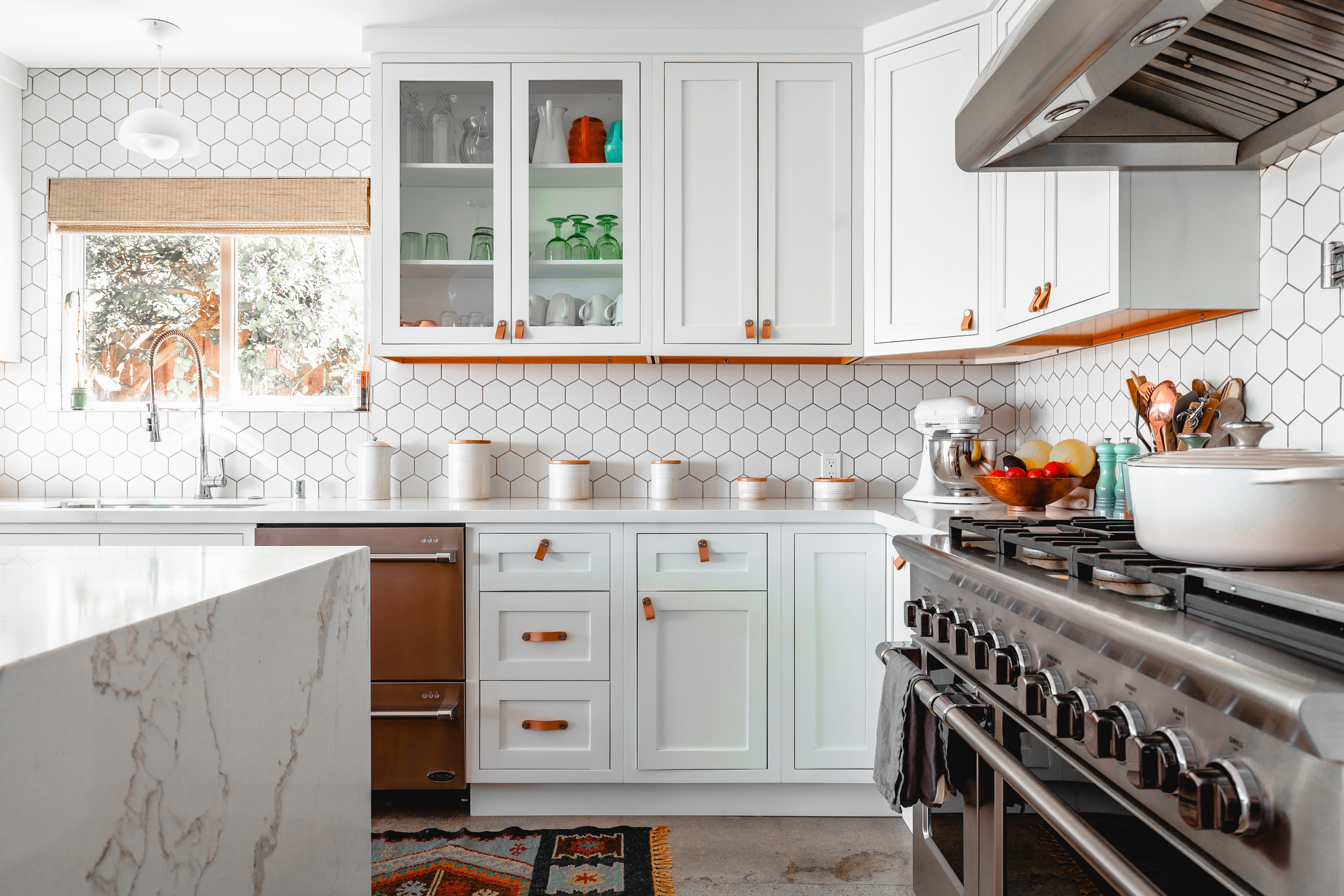 rugs in the kitchen