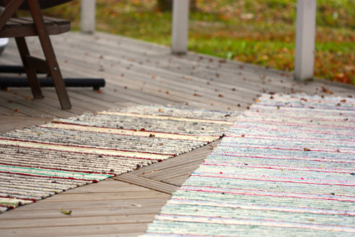 outdoor rugs dirty